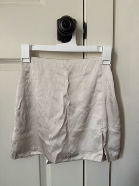 Abercrombie & Fitch Cream Mini Skirt